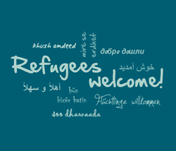 mosign Refugees Welcome