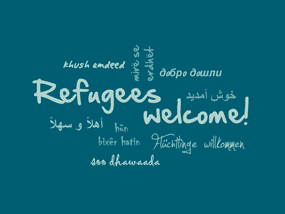 mosign Refugees Welcome